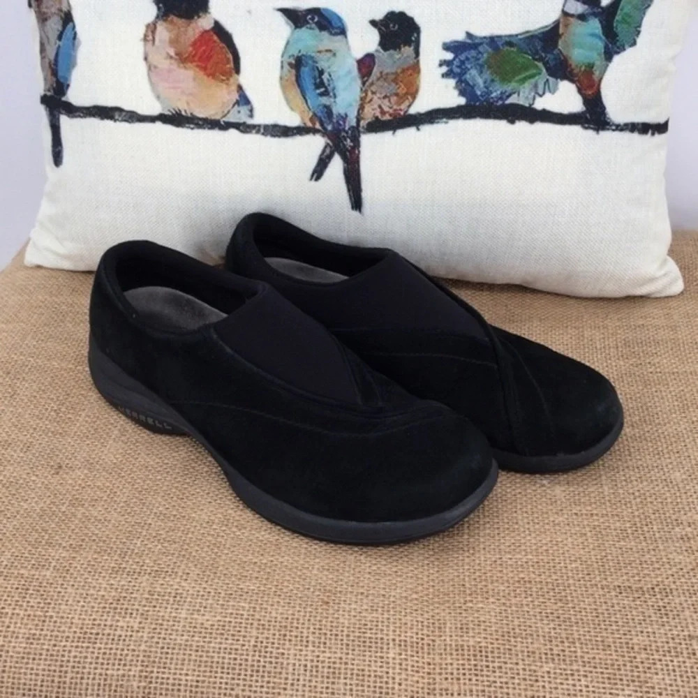 Merrell Women’s Topo Curve Suede Slip - On Shoes Size 8.5